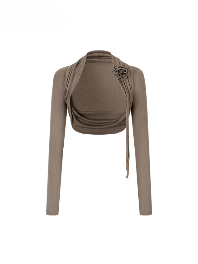 3D Flowers Lyocell Vest Coat - CHINASQUAD
