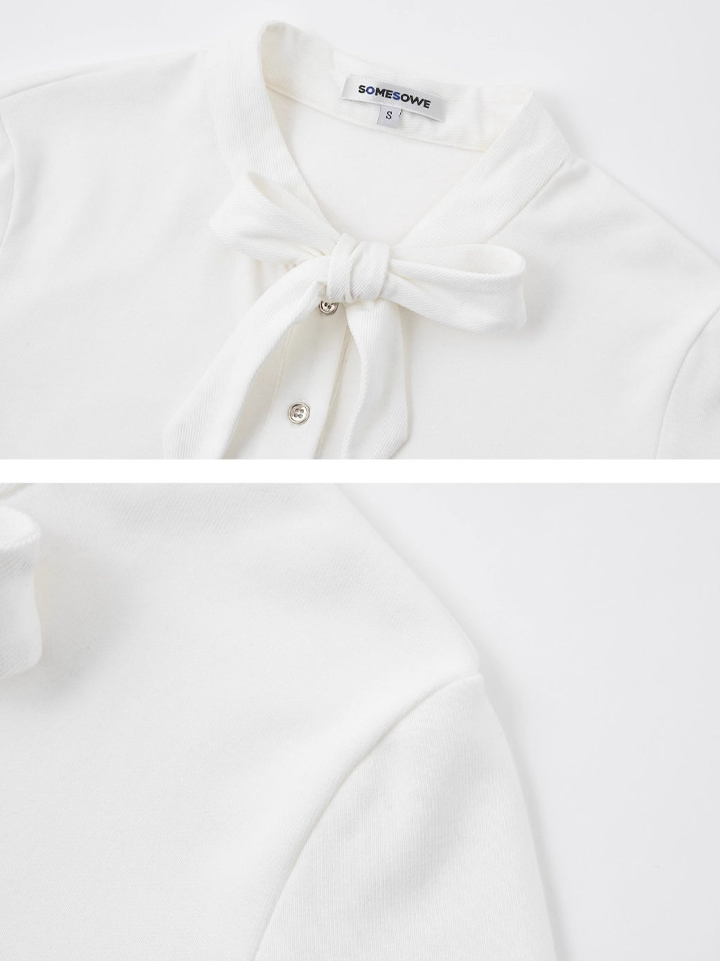 Velvet Ribbon Bow Tee