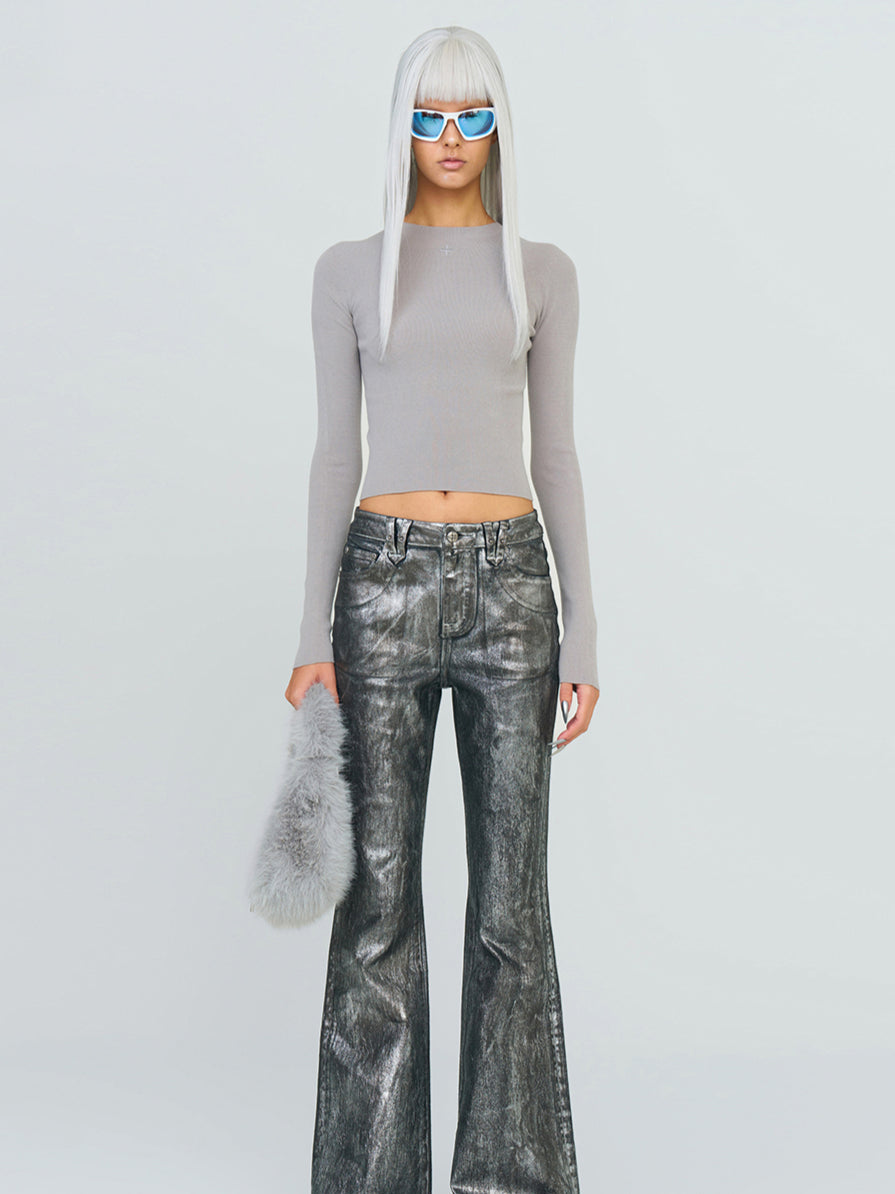 Hug Slim Knit Turtleneck Sweater - CHINASQUAD
