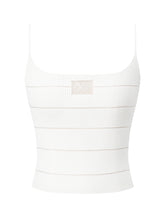 Ice Feel Striped Knit Vest - CHINASQUAD