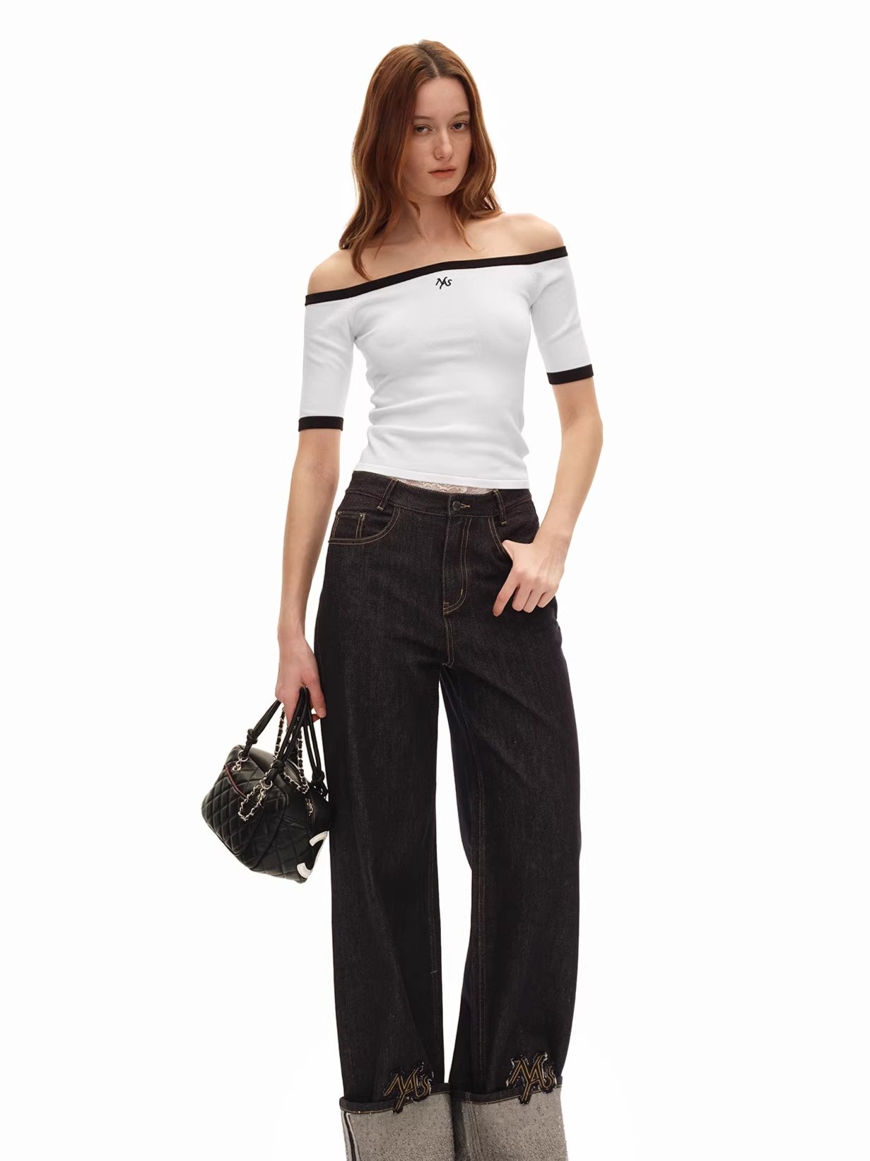 Slimming Flattering Kelly Knit T-Shirt