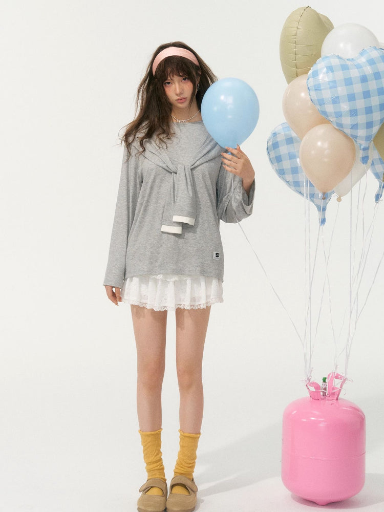 Lazy Style Layered Sun Protection Top - CHINASQUAD