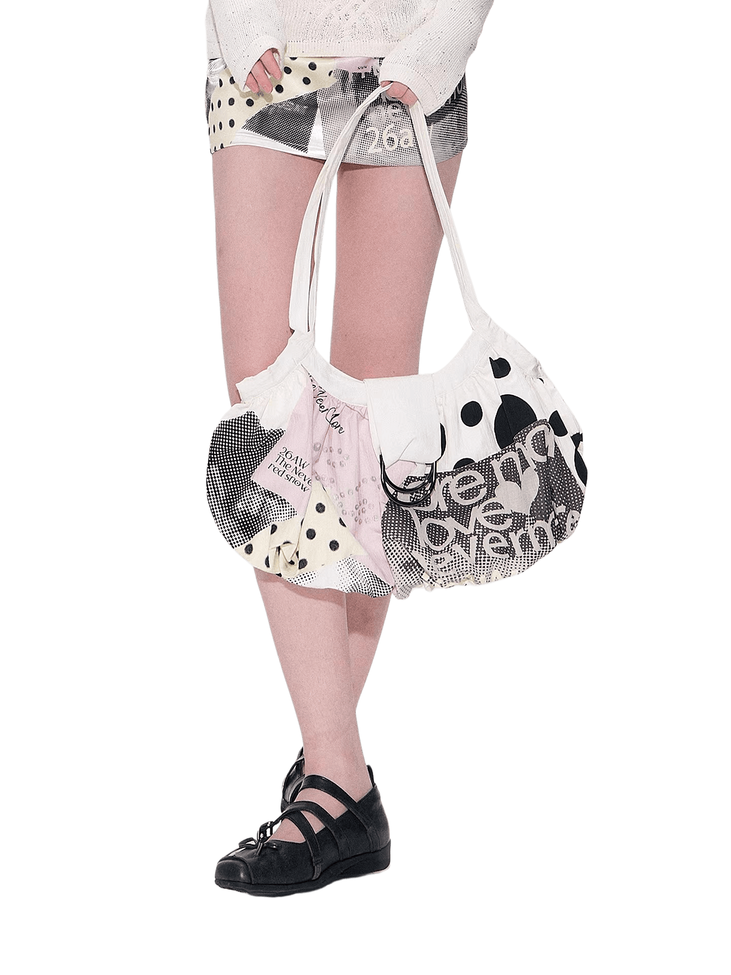 Vintage Slouchy Dumpling Shoulder Bag