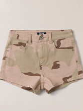 Compass Dancer Denim Flat Shorts Desert Camouflage - CHINASQUAD