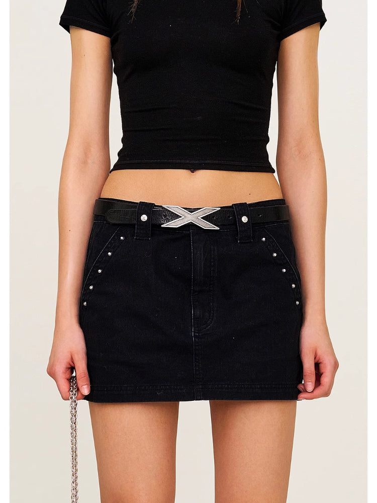 Low Waist Large Pocket Skirt - CHINASQUAD