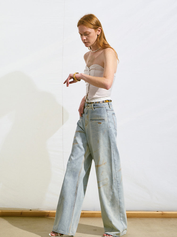 One-Strap Slim Fit Bustier Cami - CHINASQUAD