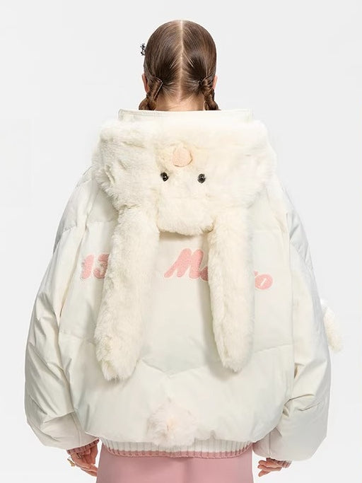 Patchwork Gulnazar Edition Hooded Down Jacket