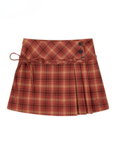 Pleated Bowknot Tie Half Skirt - CHINASQUAD