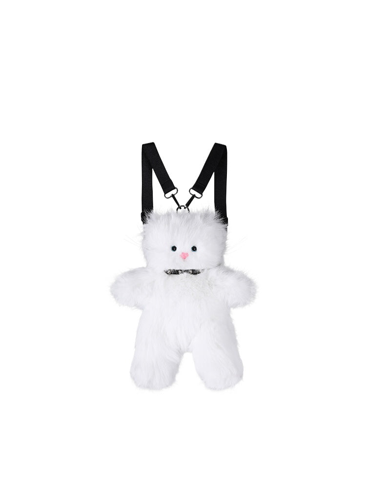 Kitten "No Head" & "Unhappy" Plush Doll Backpack - CHINASQUAD