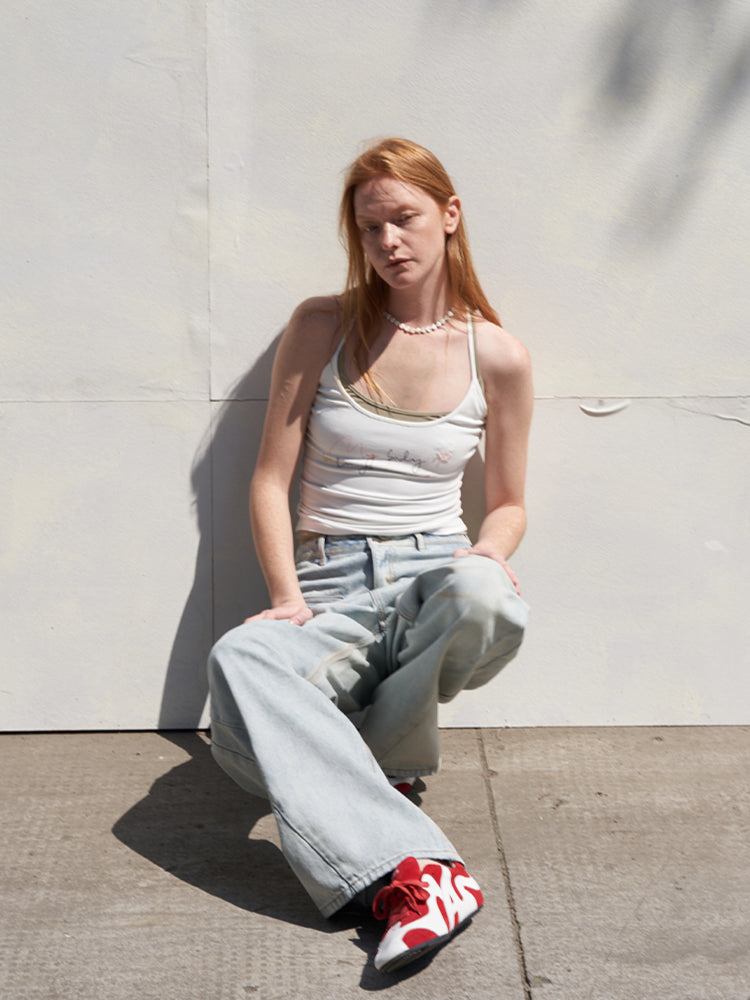 Candy Knit Tank Top - CHINASQUAD