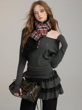 Detachable Plaid Multi-Use Woolen Scarf - CHINASQUAD