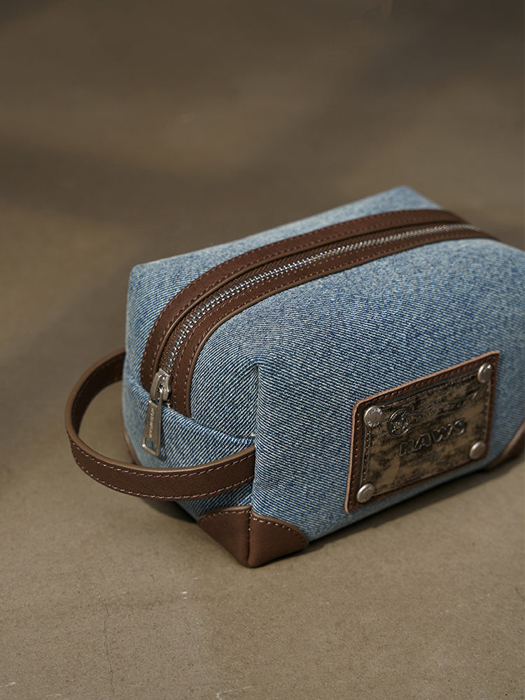 Vintage Denim Portable Large-Capacity Bag - CHINASQUAD