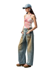 Mud-dyed Washed Jeans - CHINASQUAD