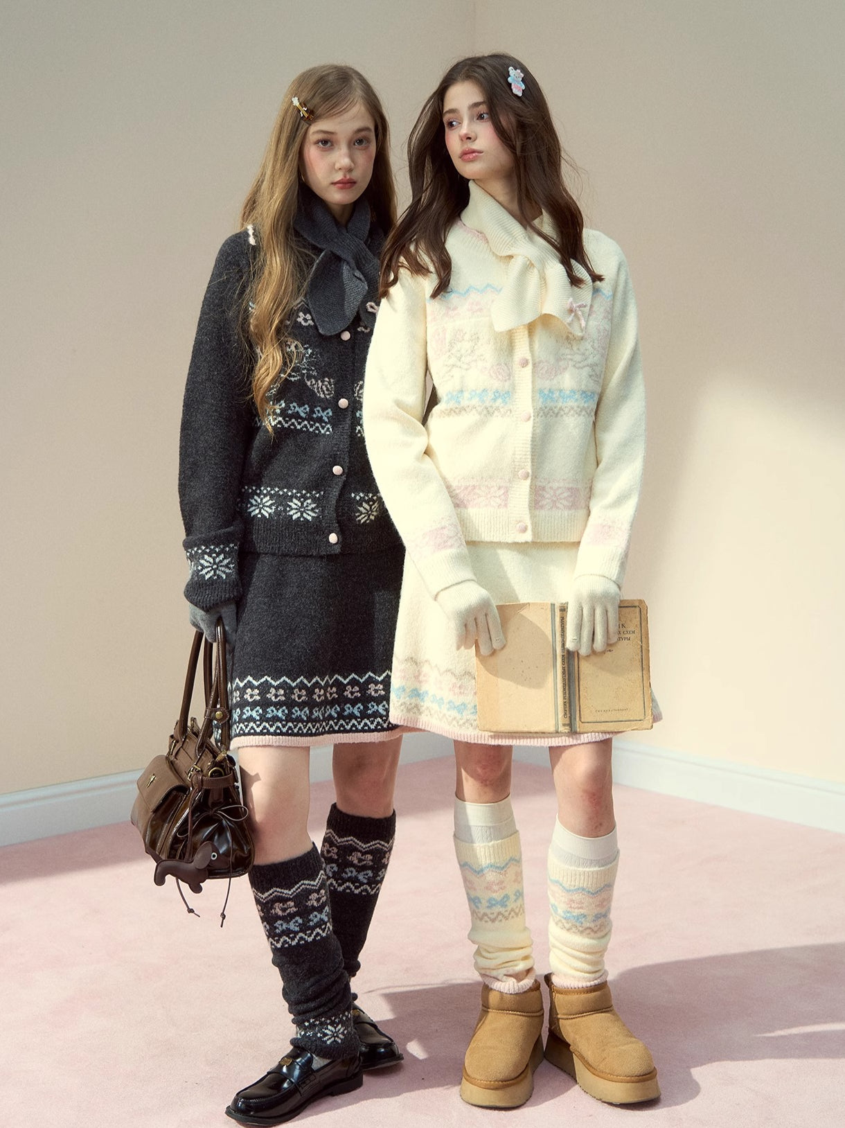 100% Wool Bow Scarf - CHINASQUAD