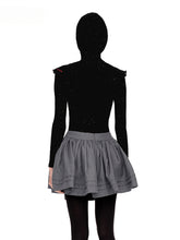 Black High Neck Knitted Bodysuit - CHINASQUAD