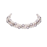 Double Layer Pearl Choker Necklace - CHINASQUAD