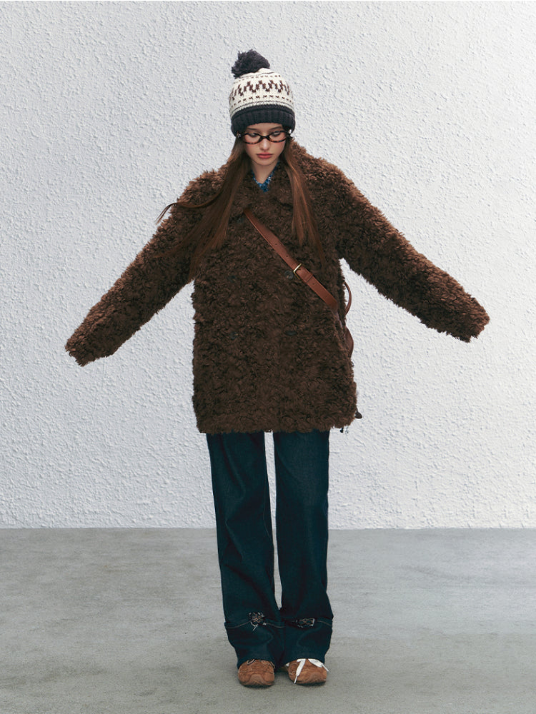 Eco-friendly Fur Lined Fur Coat - CHINASQUAD