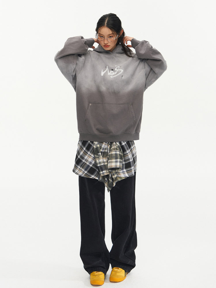 Vintage Gradient Wash Hoodie - CHINASQUAD