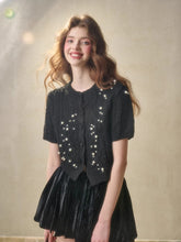 Pearl Mohair Knit Cardigan - CHINASQUAD