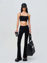Compass Hug High-Waisted Sports Flared Pants - CHINASQUAD