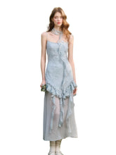 Blue Lace Fairy Dress - CHINASQUAD