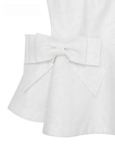 Bow-Detailed Satin-Blend Midi Slip Dress - CHINASQUAD