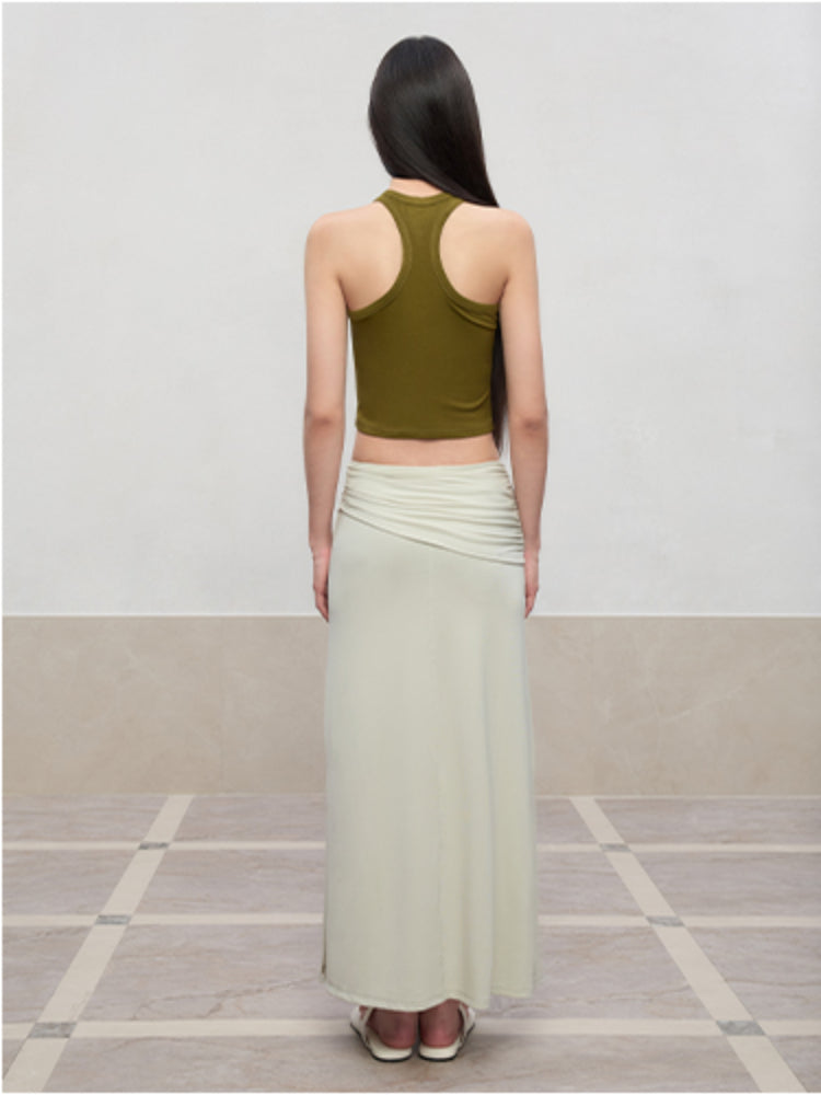 High Elastic Sleeveless I-Back Vest