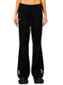 Black & White Compass Flared Sweatpants - CHINASQUAD