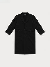 Classic Longline Cotton Sports Coat - CHINASQUAD