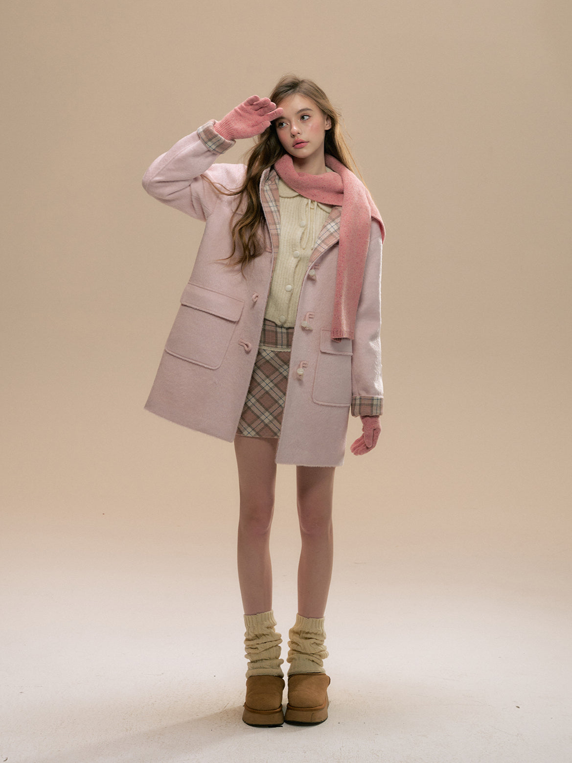 100% Wool Scarf & Gloves - CHINASQUAD