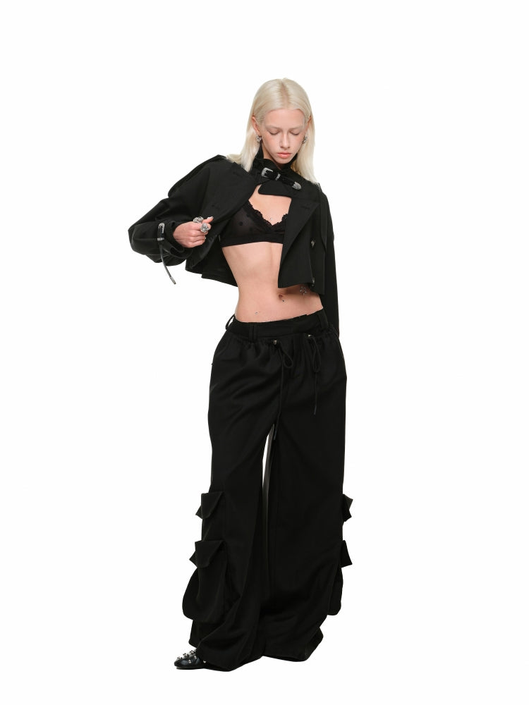 Ultra Short Trench Coat - CHINASQUAD