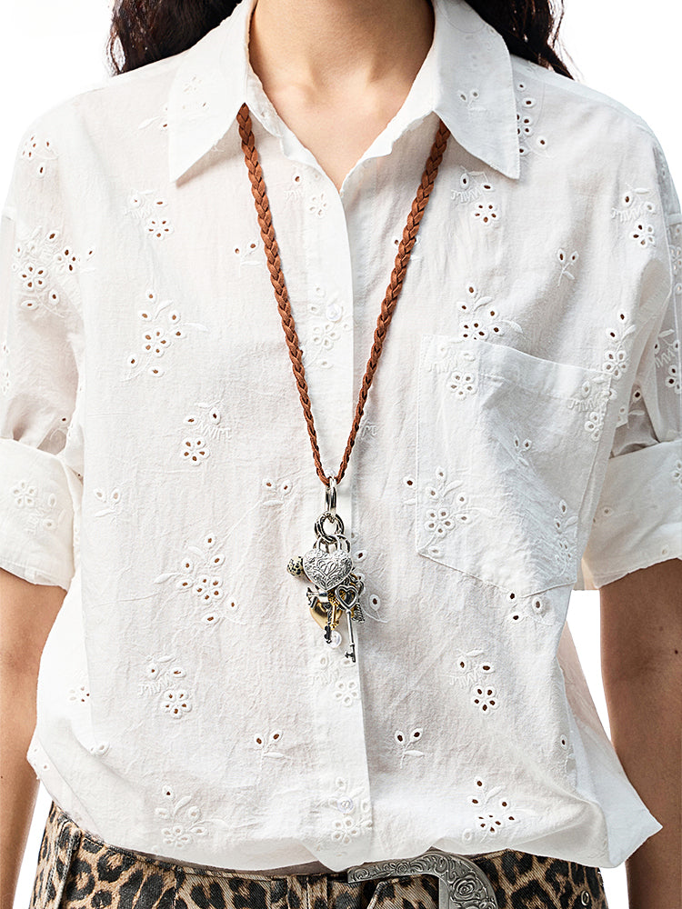 Braided Key Necklace - CHINASQUAD