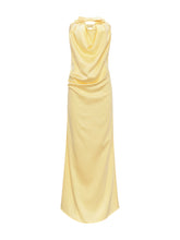 Halter Bowknot Cowl Neck Backless Dress - CHINASQUAD