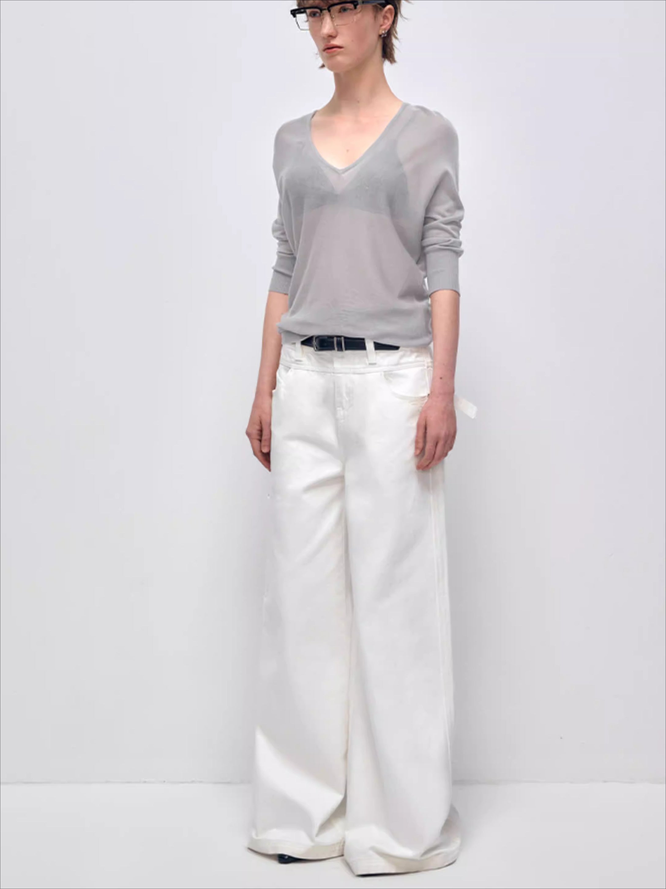 Vintage Soft-Washed Low-Rise Wide-Leg Jeans