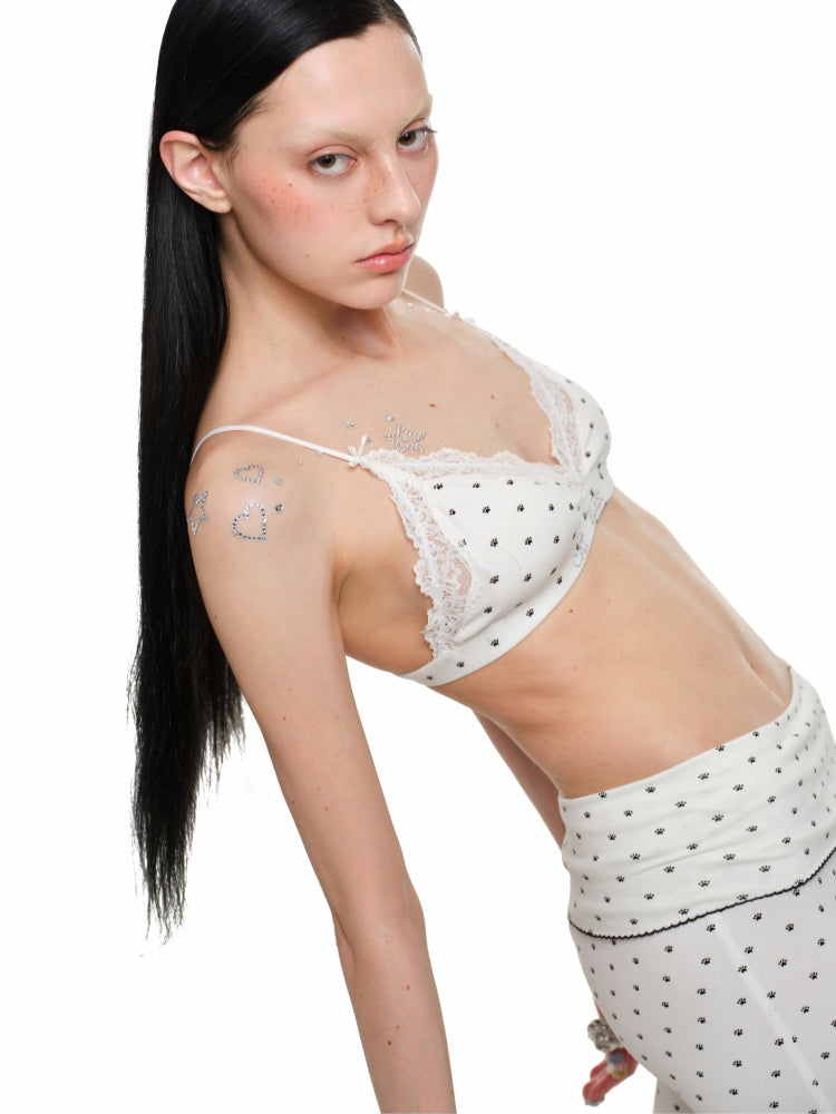 Cat Paw Triangle Bra & Pant Set - CHINASQUAD