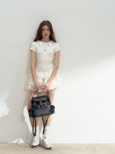 Black PU Leather Backpack - CHINASQUAD