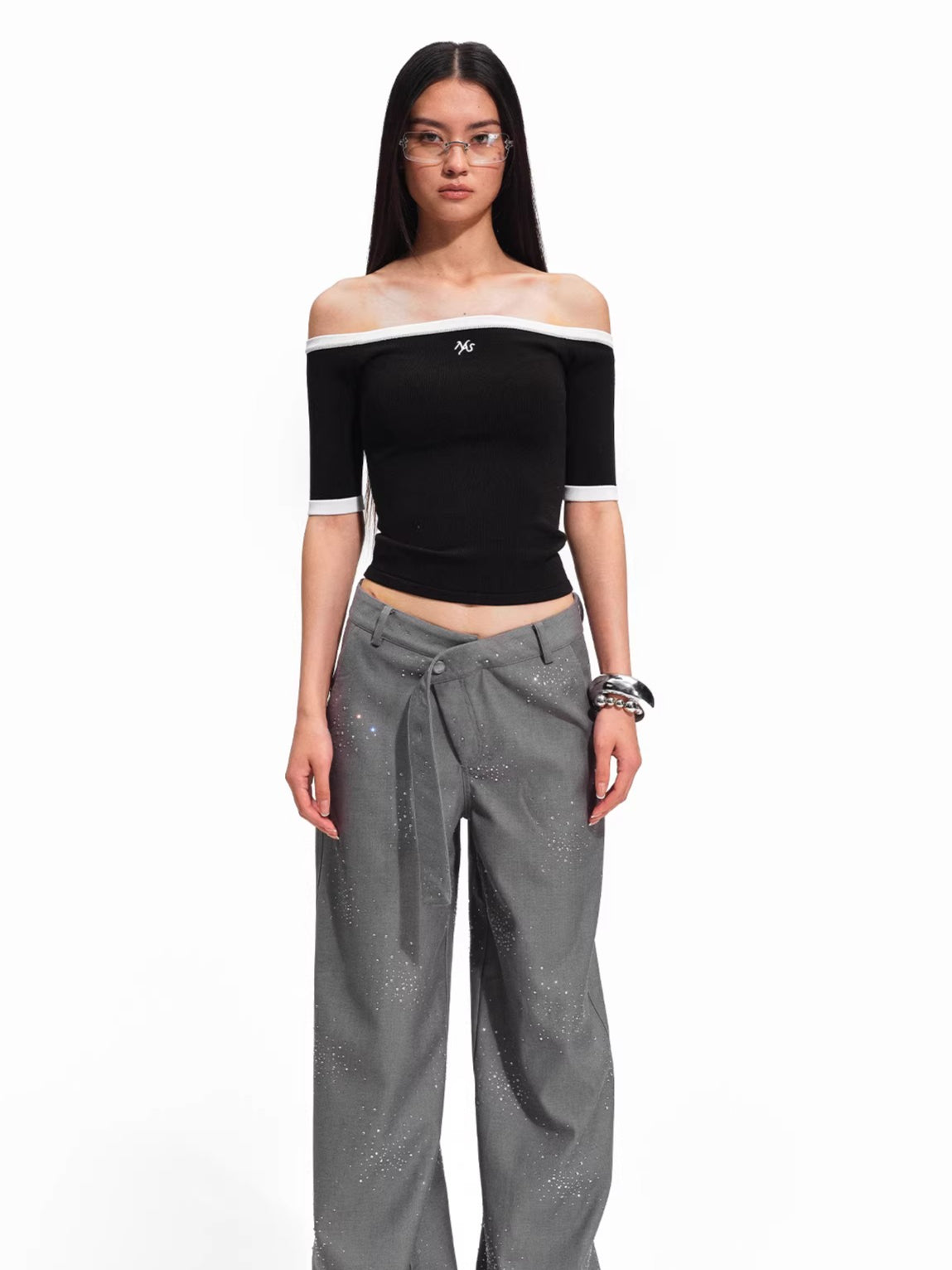 Slimming Flattering Kelly Knit T-Shirt