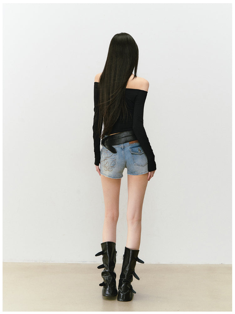 One-shoulder Skin-friendly Top - CHINASQUAD