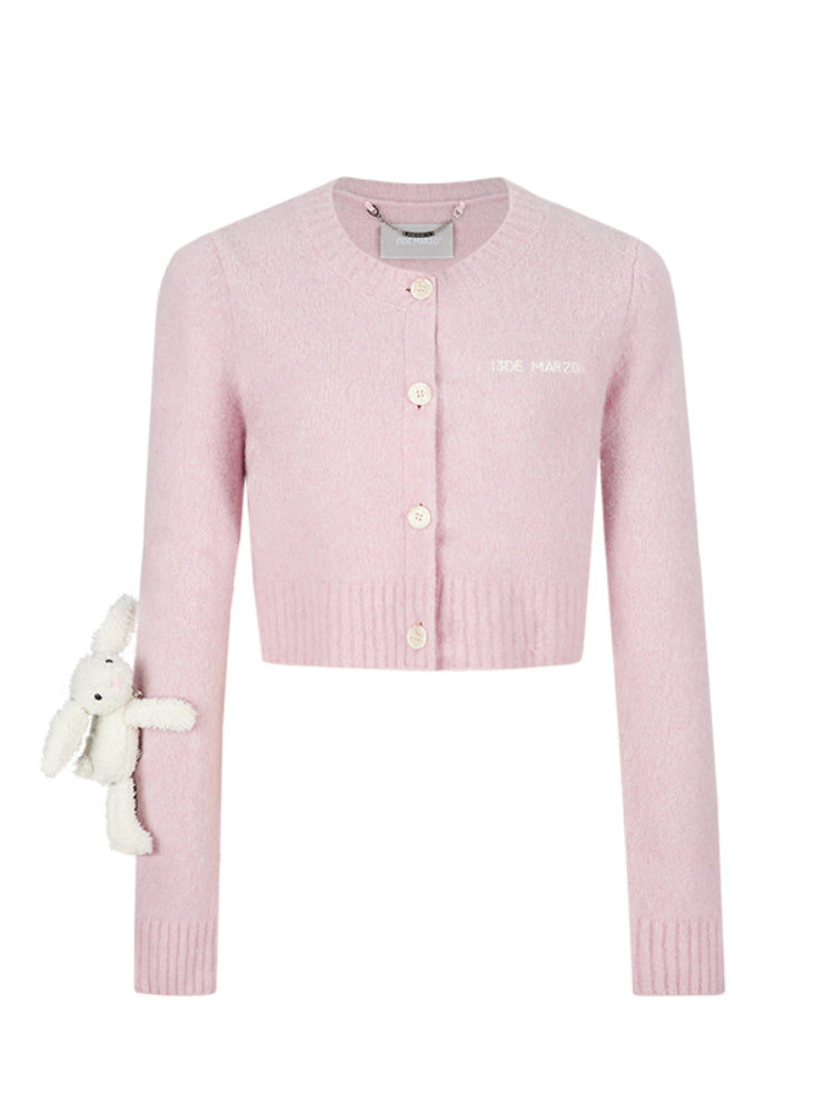 Short Knitted Cardigan Sweater Jacket - CHINASQUAD