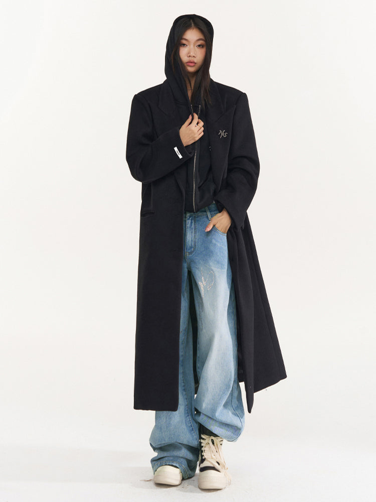 Classic Wide-Leg Denim Pants - CHINASQUAD
