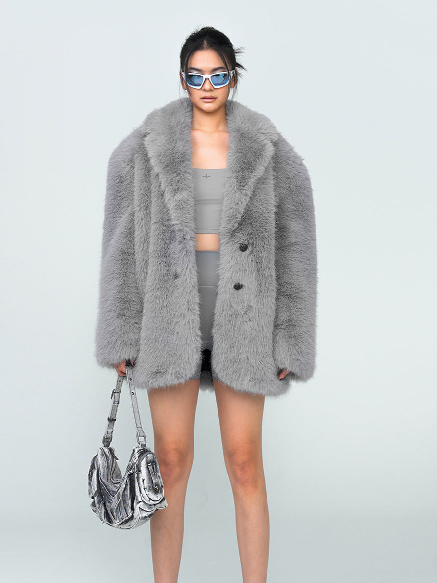 Wild Faux Fur Coat  - CHINASQUAD