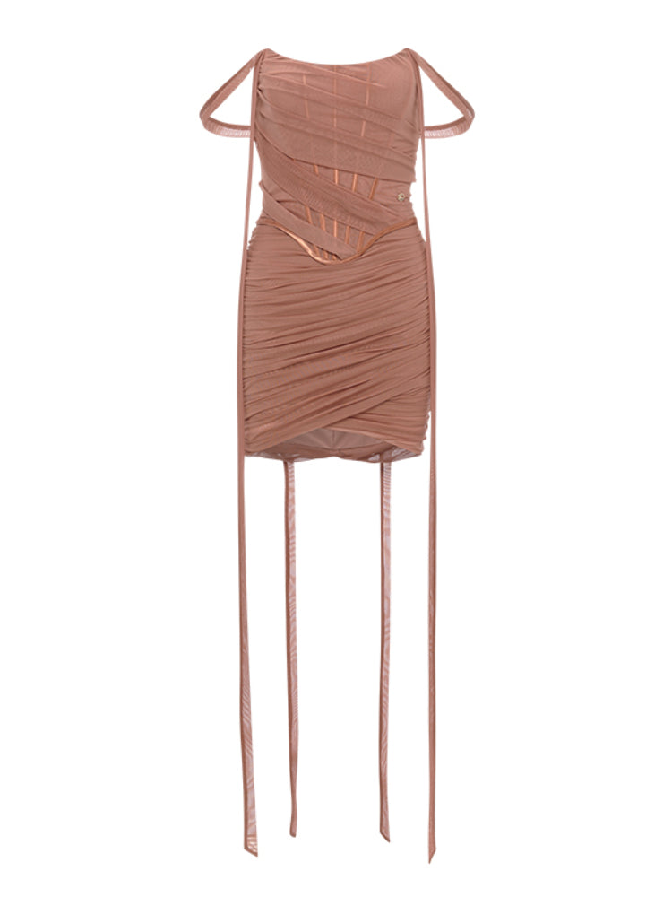 Off-Shoulder Bodycon Dress - CHINASQUAD