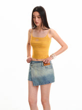 Ice Feel Striped Knit Vest - CHINASQUAD