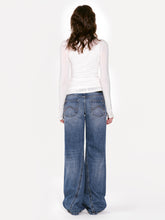 Retro Wash Blue Jeans - CHINASQUAD
