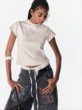 Punk Snake Embroidered T-shirt - CHINASQUAD