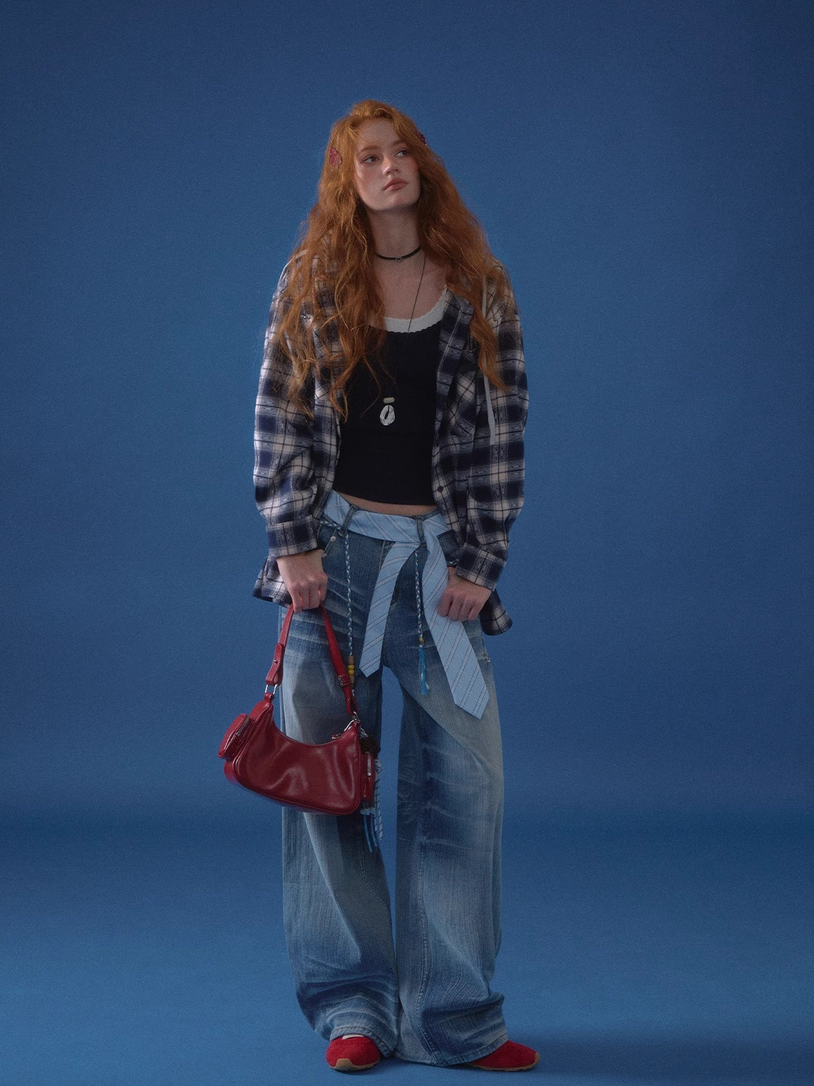 Wave-Edge Layered Knit Camisole - CHINASQUAD