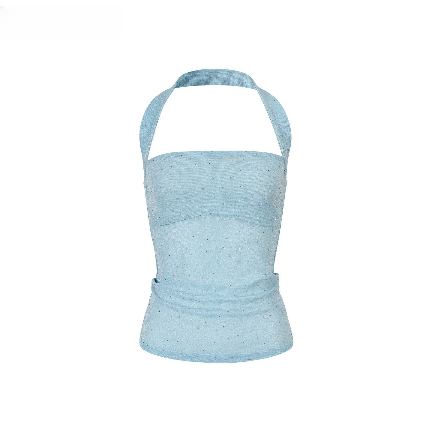 Sparkling Halter Bandeau Bustier