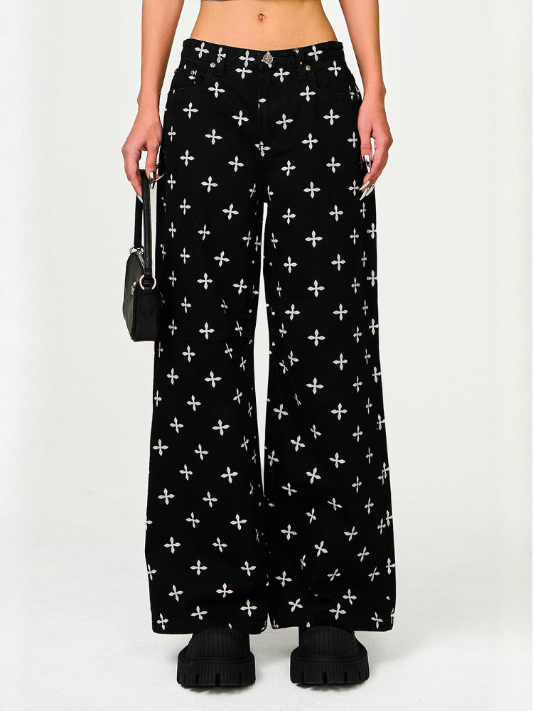 All-Over Print Tie-Dye Sports Paratrooper Pants - CHINASQUAD