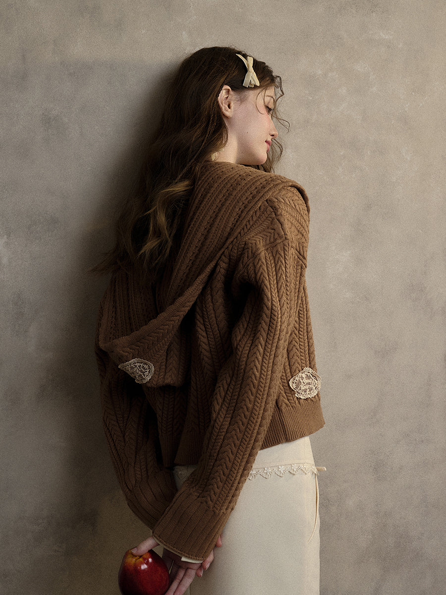 Galaxy Wonder Fluffy Bow Knit Hat - CHINASQUAD