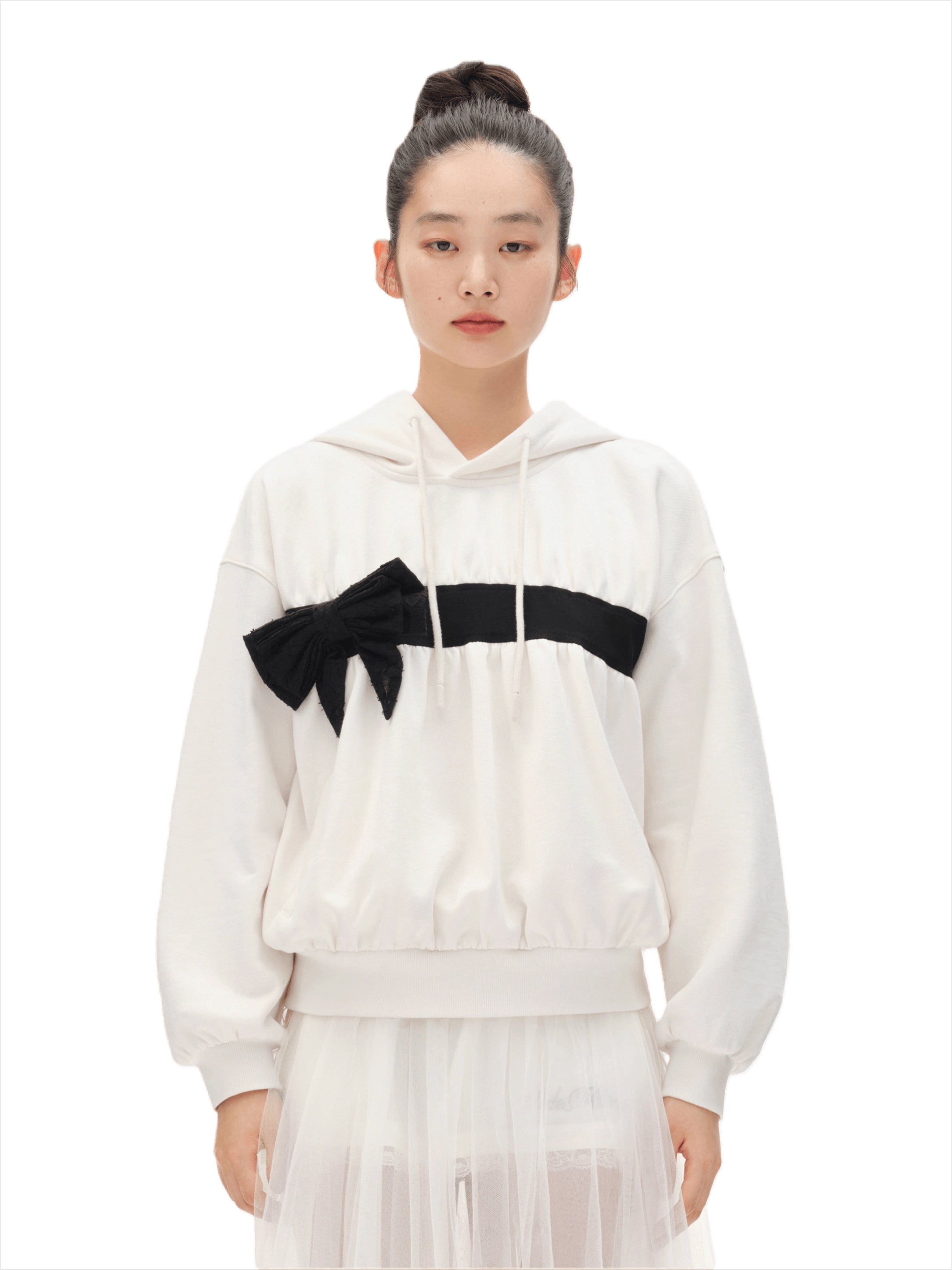 Bow Bear Graphic Sweatshirt